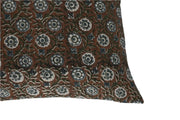 Kara Block Print Pillow Cover - Rohiyaan